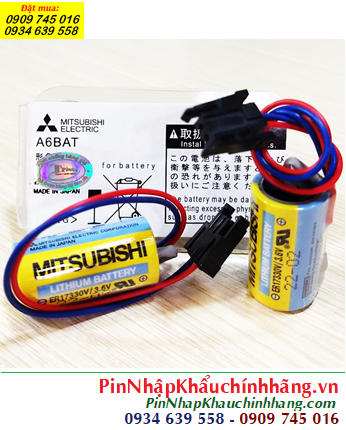 Mitsubishi A6BAT, Pin nuôi nguồn PLC Mitsubishi A6BAT, Xuất xứ NHẬT 